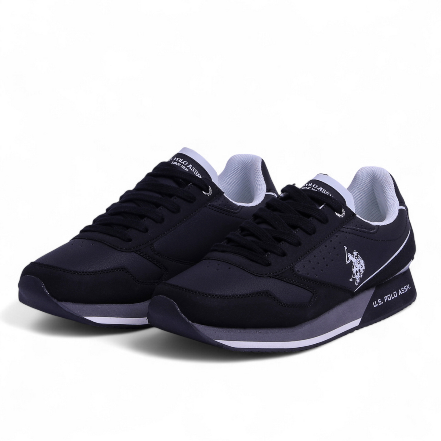 U.S. POLO ASSN. NOBIL003E – Classic Comfort & Everyday Style - PO - in Black