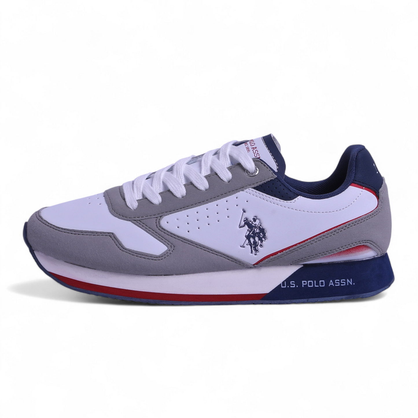 U.S. POLO ASSN. NOBIL003E – Classic Comfort & Everyday Style - PO - in White
