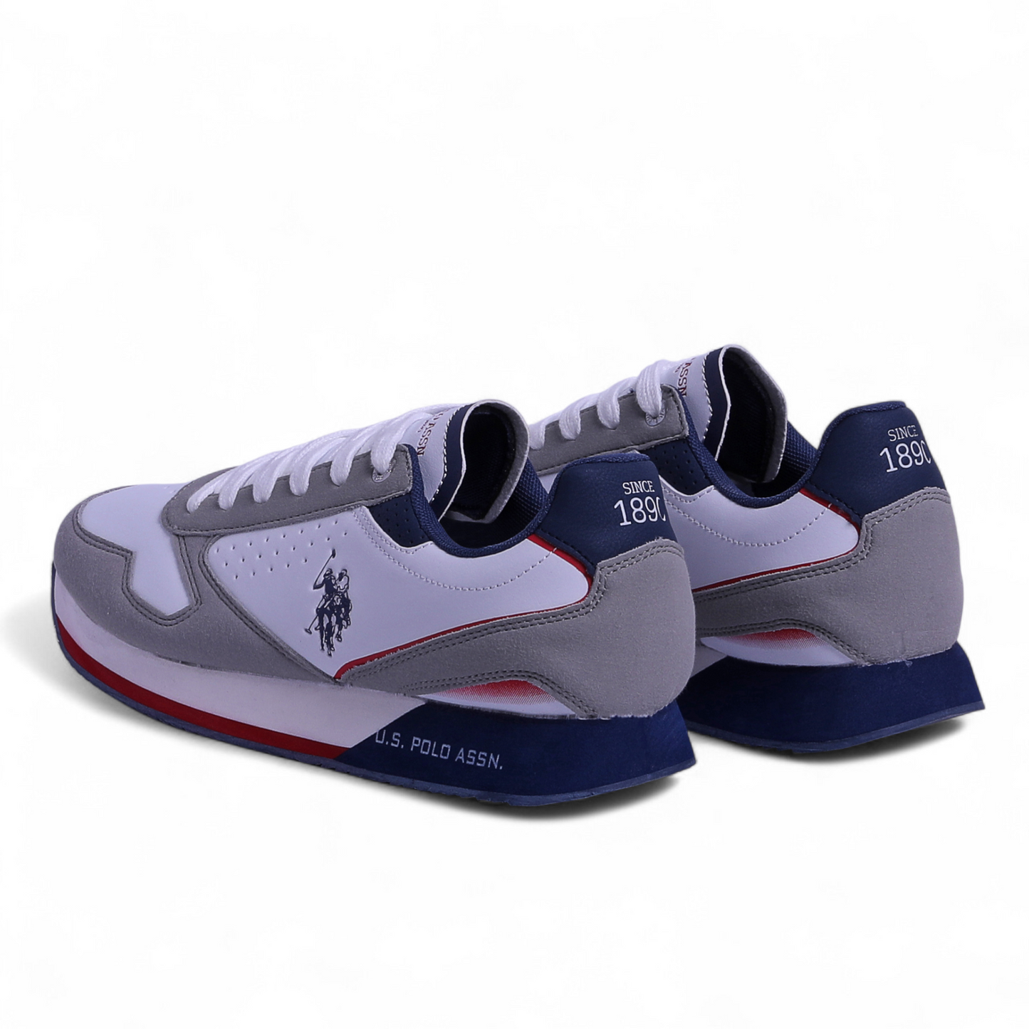 U.S. POLO ASSN. NOBIL003E – Classic Comfort & Everyday Style - PO - in White