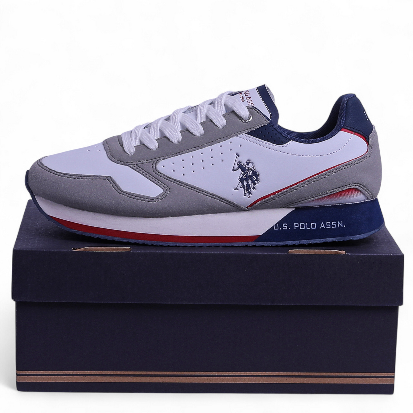 U.S. POLO ASSN. NOBIL003E – Classic Comfort & Everyday Style - PO - in White