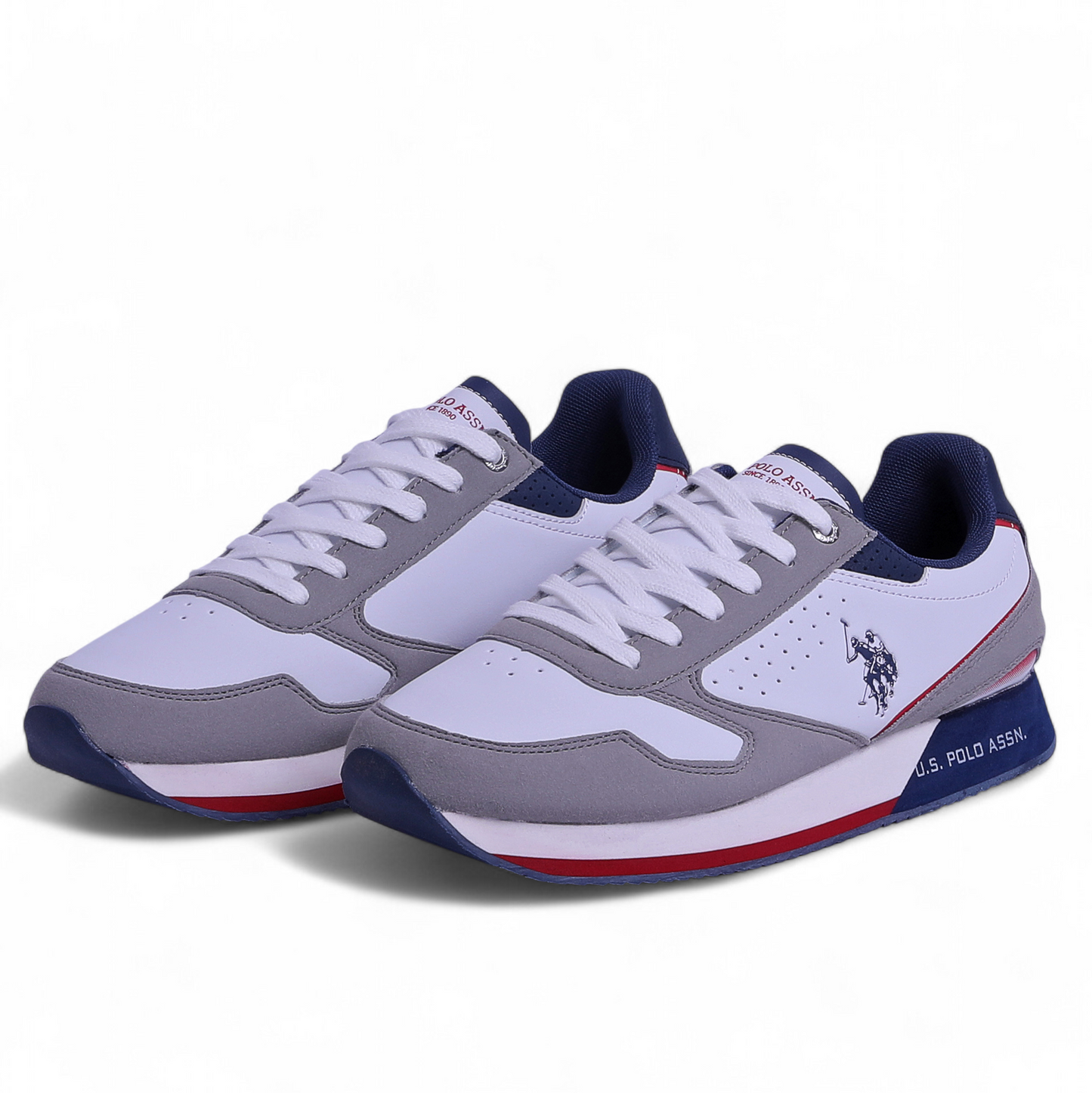 U.S. POLO ASSN. NOBIL003E – Classic Comfort & Everyday Style - PO - in White