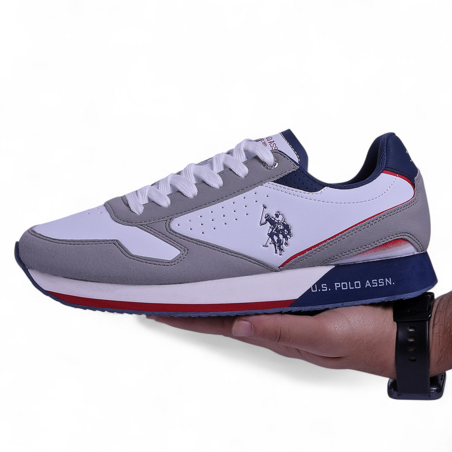 U.S. POLO ASSN. NOBIL003E – Classic Comfort & Everyday Style - PO - in White