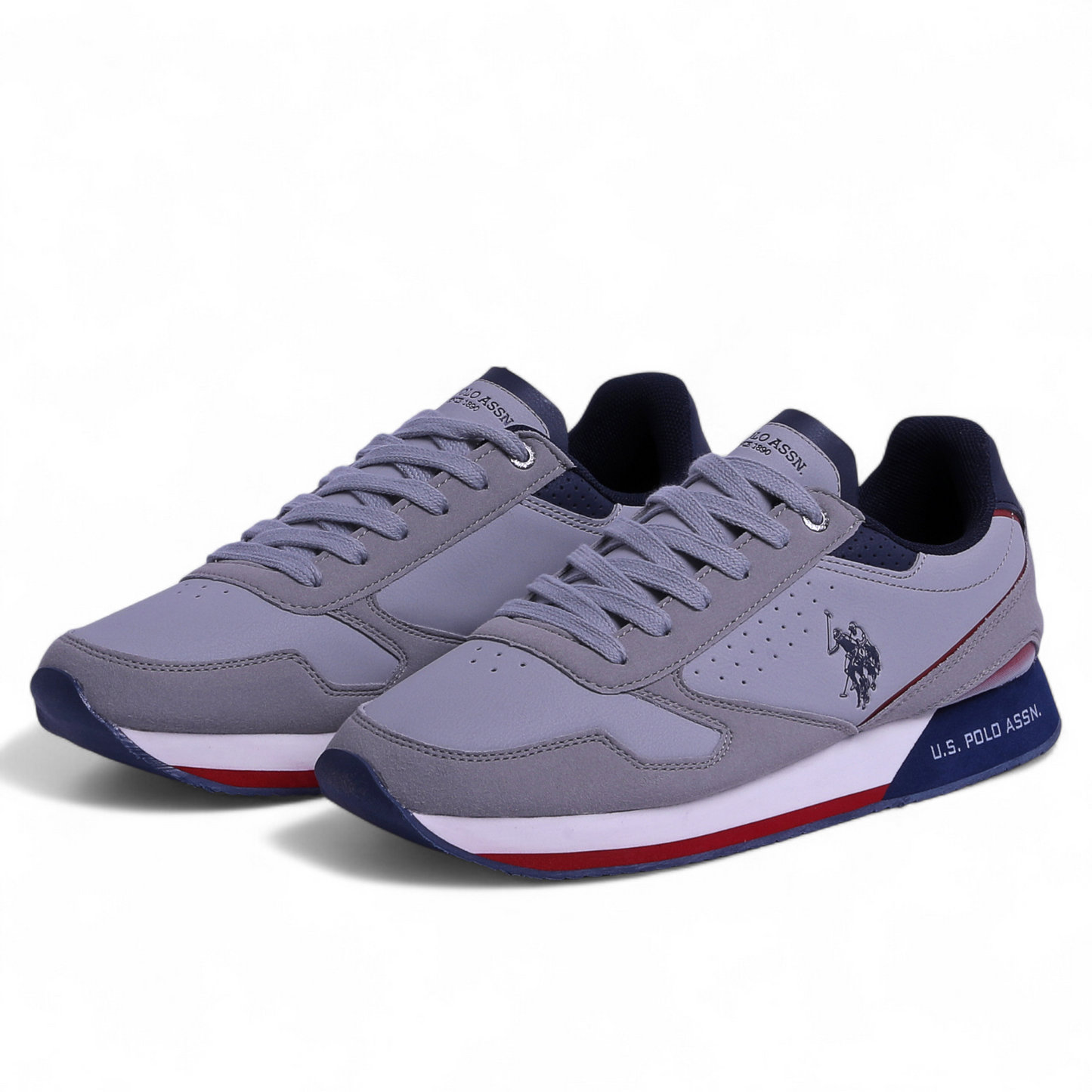 U.S. POLO ASSN. NOBIL003E – Classic Comfort & Everyday Style - PO - in Light grey