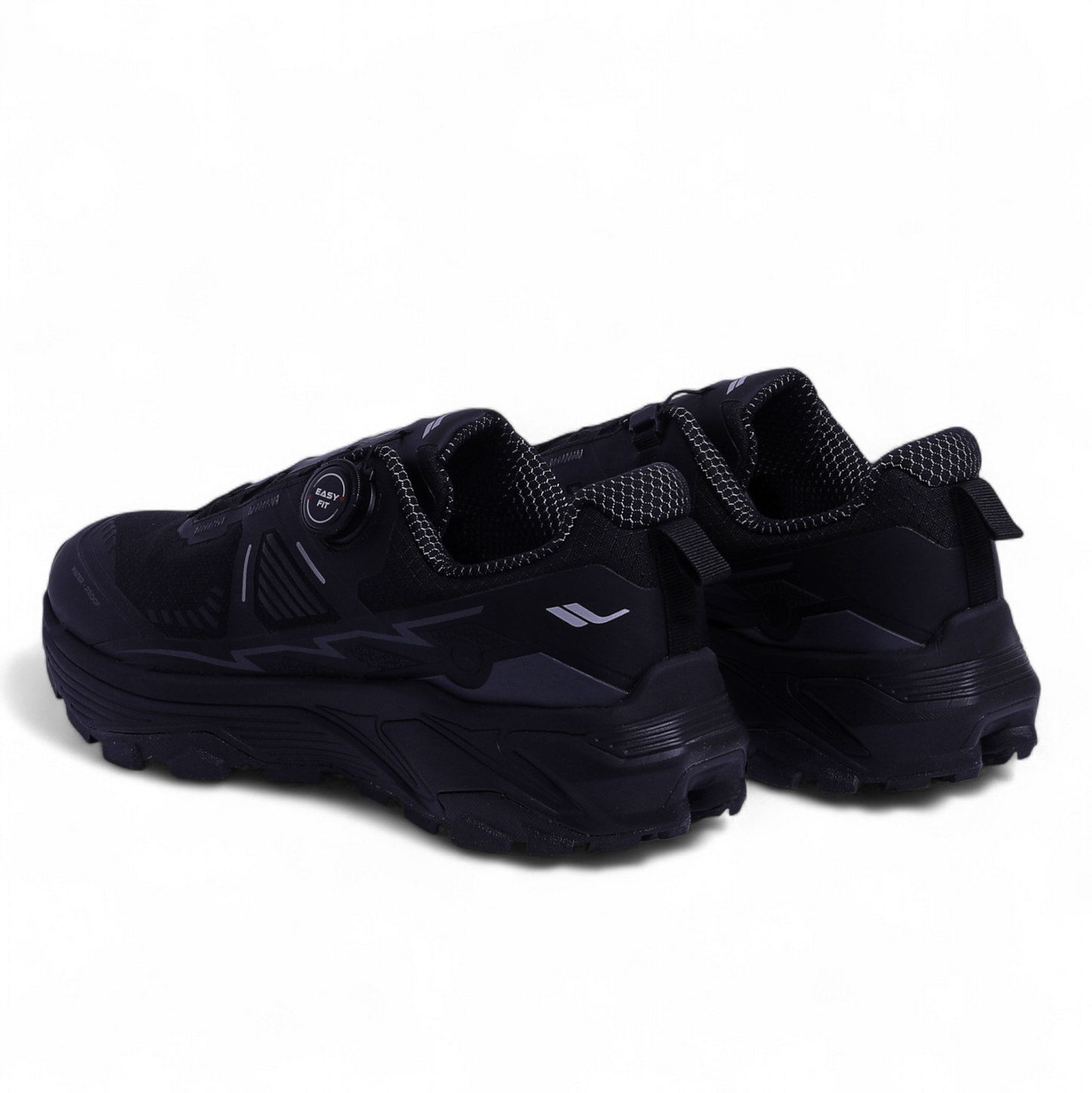 LESCON Waterproof Easy Fit Sneakers – Comfort Meets All-Weather Performance  - LES - in Black