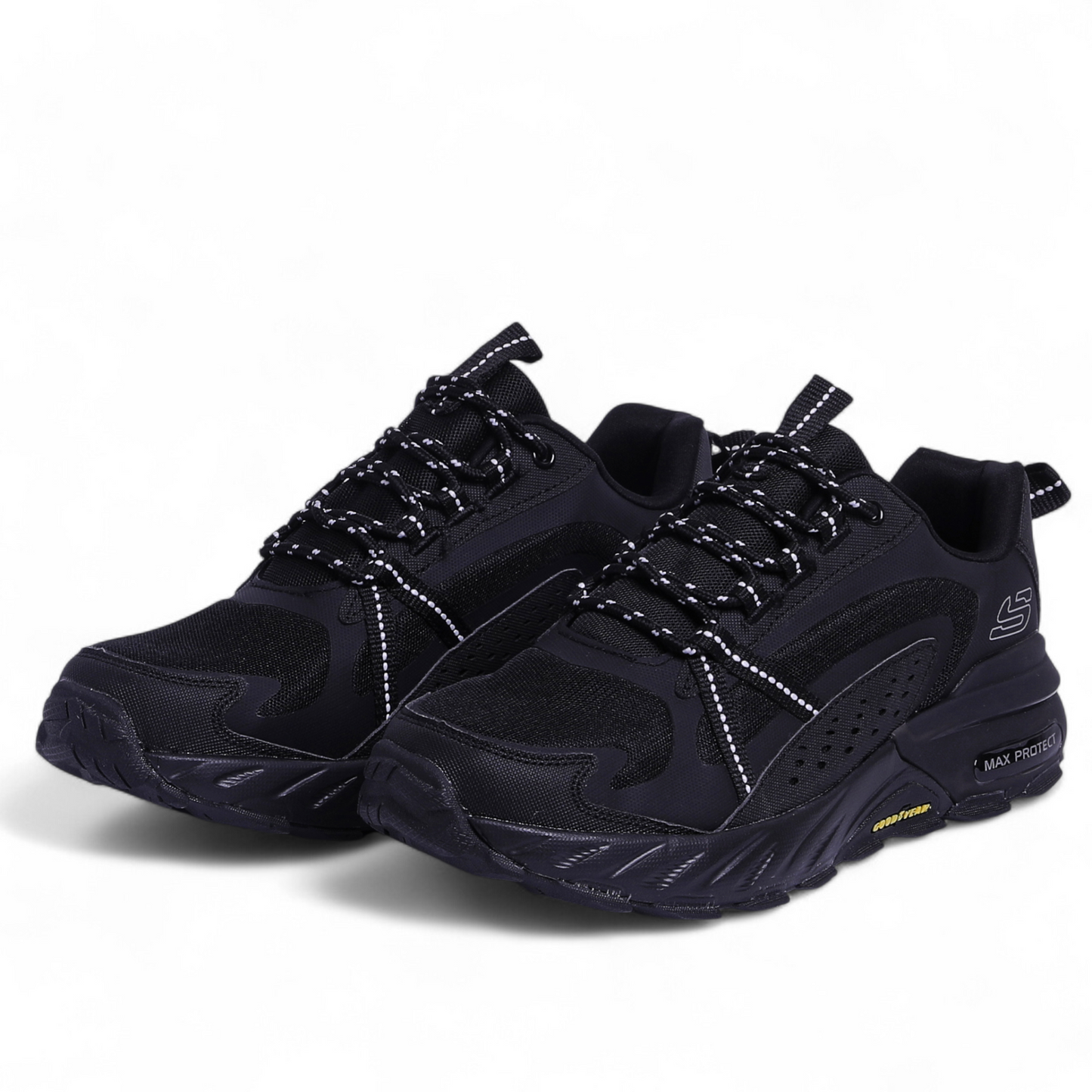 Skechers Max Protect Goodyear Sole SM - in Black