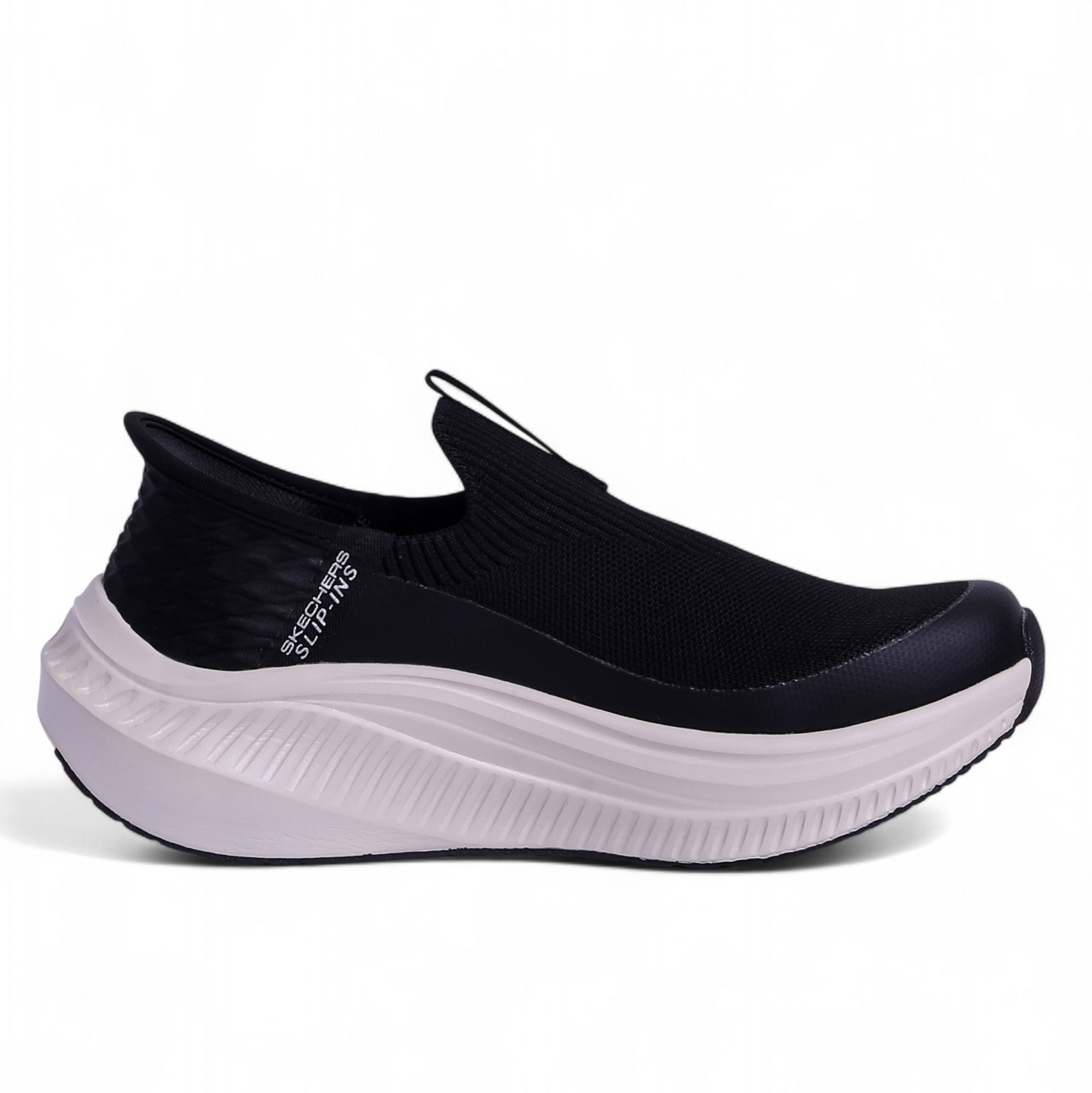 Skechers Arch Fit Max Cushion Slip-Ins – All-Day Comfort with Easy Slip-In Design - ERS - in Black