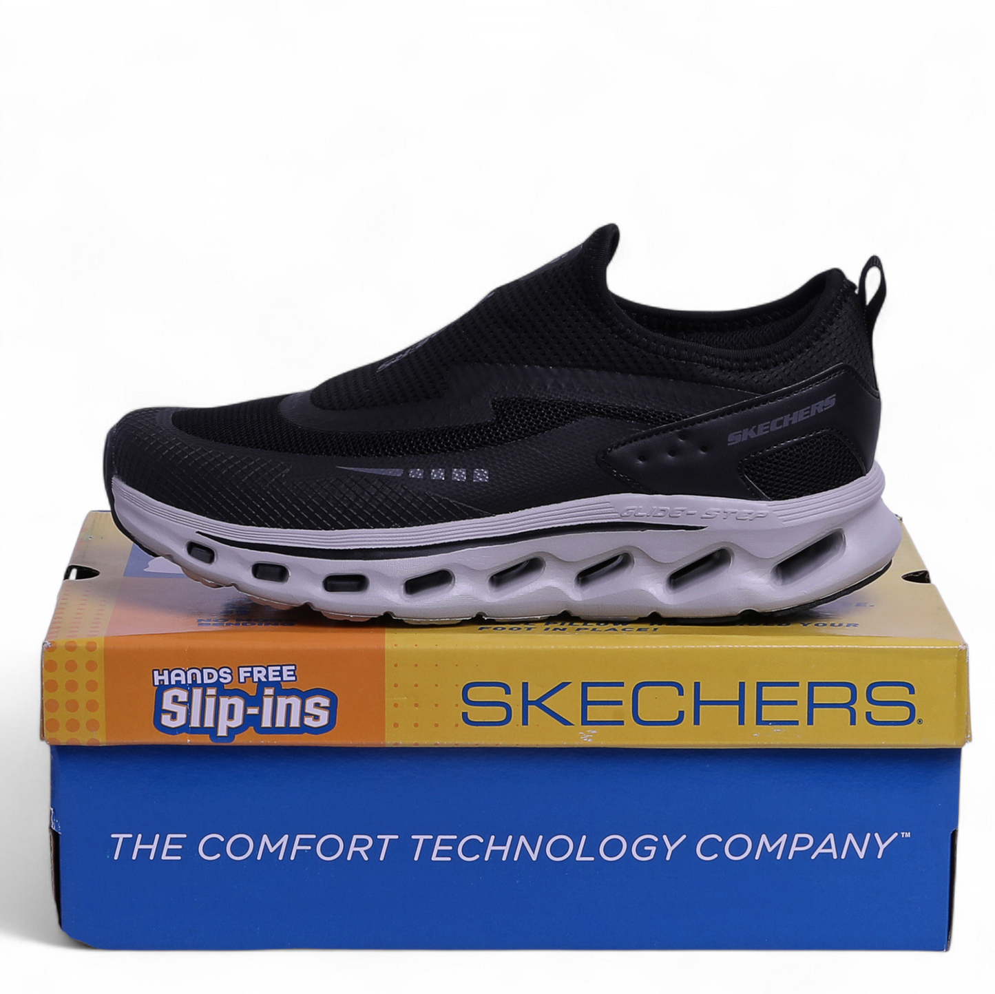 Skechers Glide-Step Men’s Shoes – Smooth Comfort in Every Step - TEP - in Black