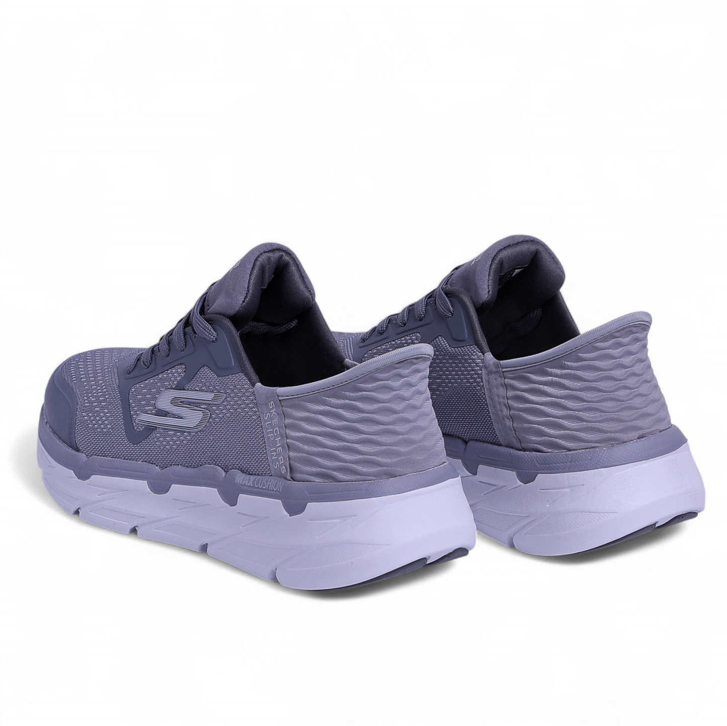 Skechers Max Cushioning Slip-ins – All-Day Comfort for Running, Walking & Athletic Life - CYC - in Grey
