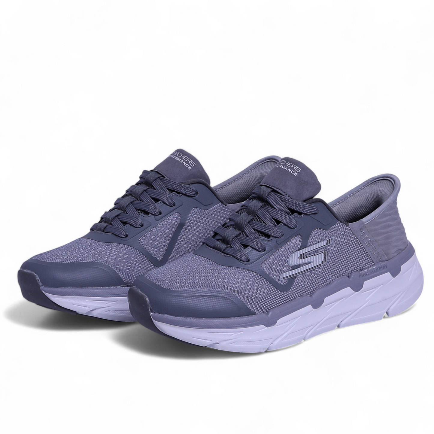 Skechers Max Cushioning Slip-ins – All-Day Comfort for Running, Walking & Athletic Life - CYC - in Grey