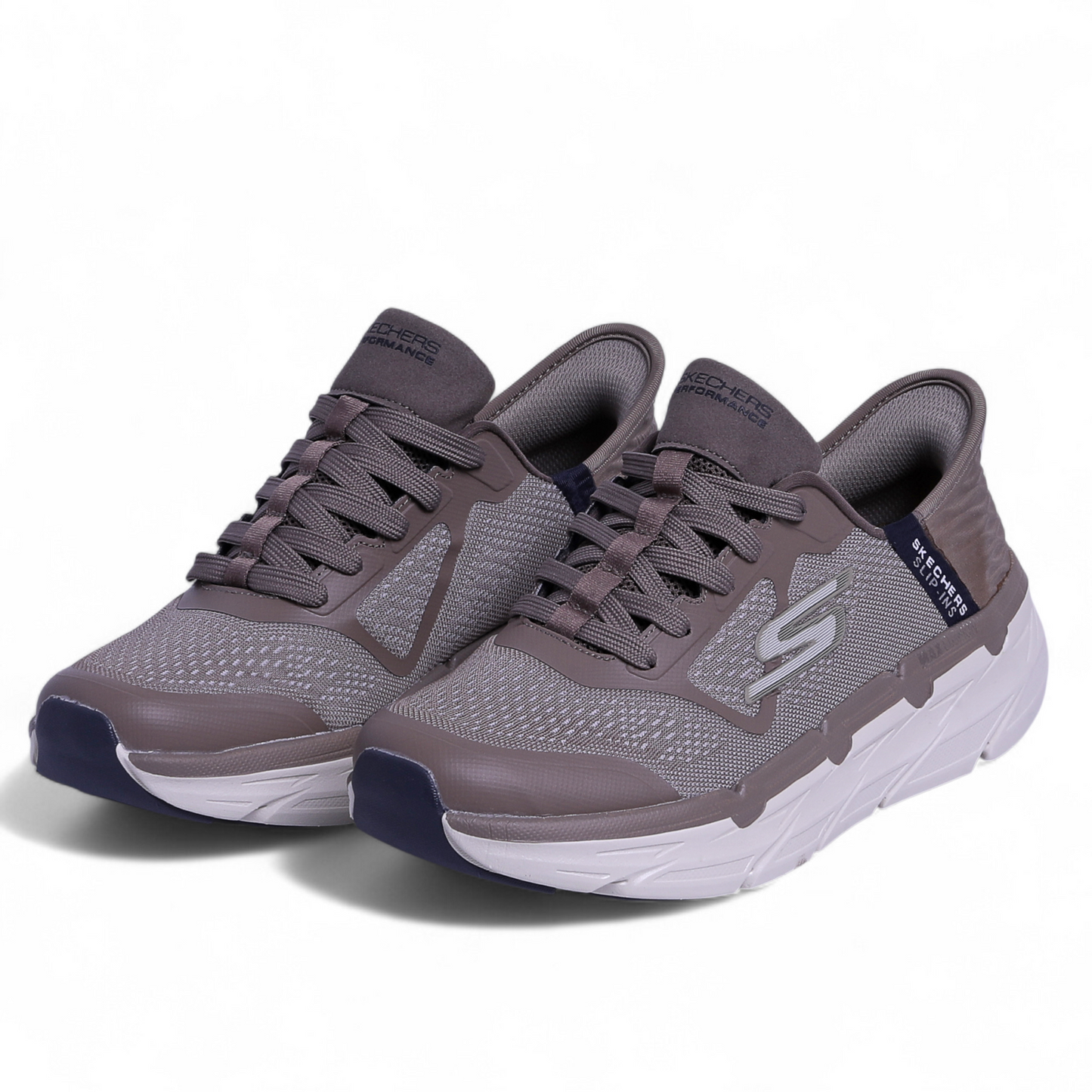 Skechers Max Cushioning Slip-ins – All-Day Comfort for Running, Walking & Athletic Life - CYC - in Beige