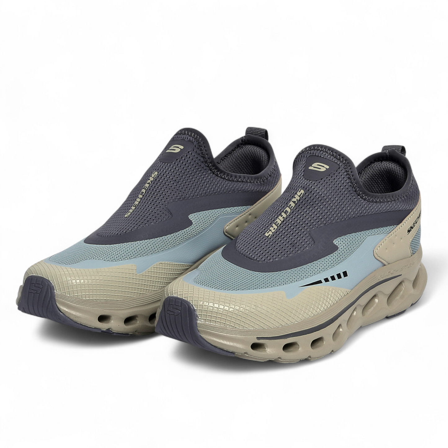 Skechers Glide-Step Men’s Shoes – Smooth Comfort in Every Step - TEP - in Grey