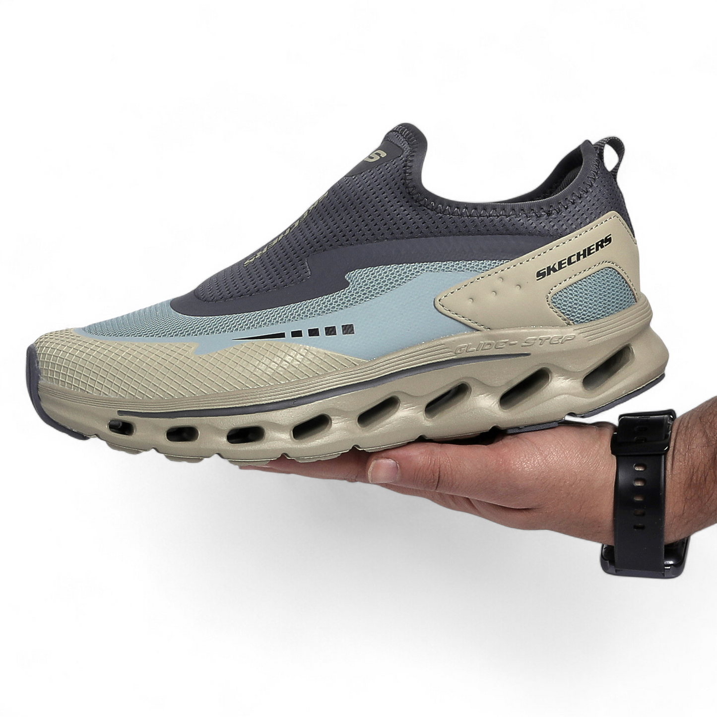 Skechers Glide-Step Men’s Shoes – Smooth Comfort in Every Step - TEP - in Grey