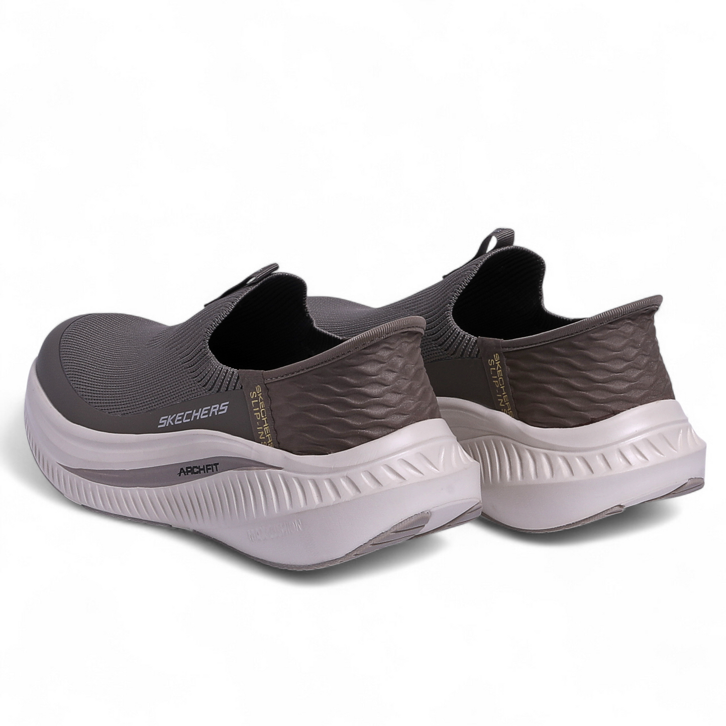 Skechers Arch Fit Max Cushion Slip-Ins – All-Day Comfort with Easy Slip-In Design - ERS - in Beige