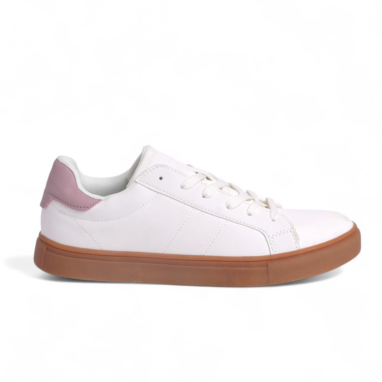 Classic Low-Top Casual Sneakers – Clean Design, Everyday Comfort - IN - in White