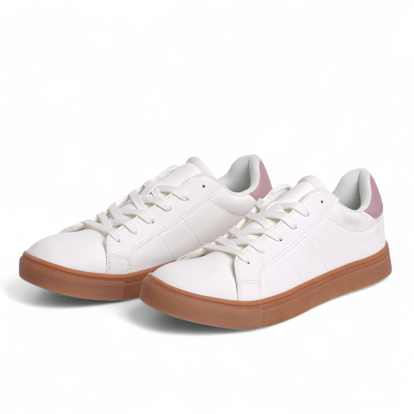 Classic Low-Top Casual Sneakers – Clean Design, Everyday Comfort - IN - in White