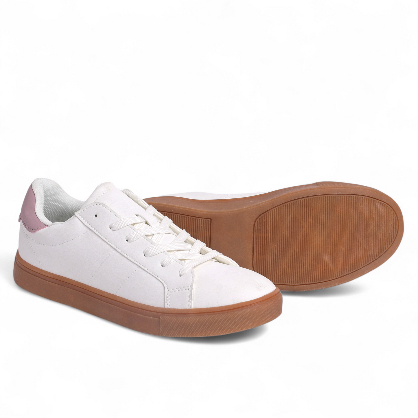 Classic Low-Top Casual Sneakers – Clean Design, Everyday Comfort - IN - in White
