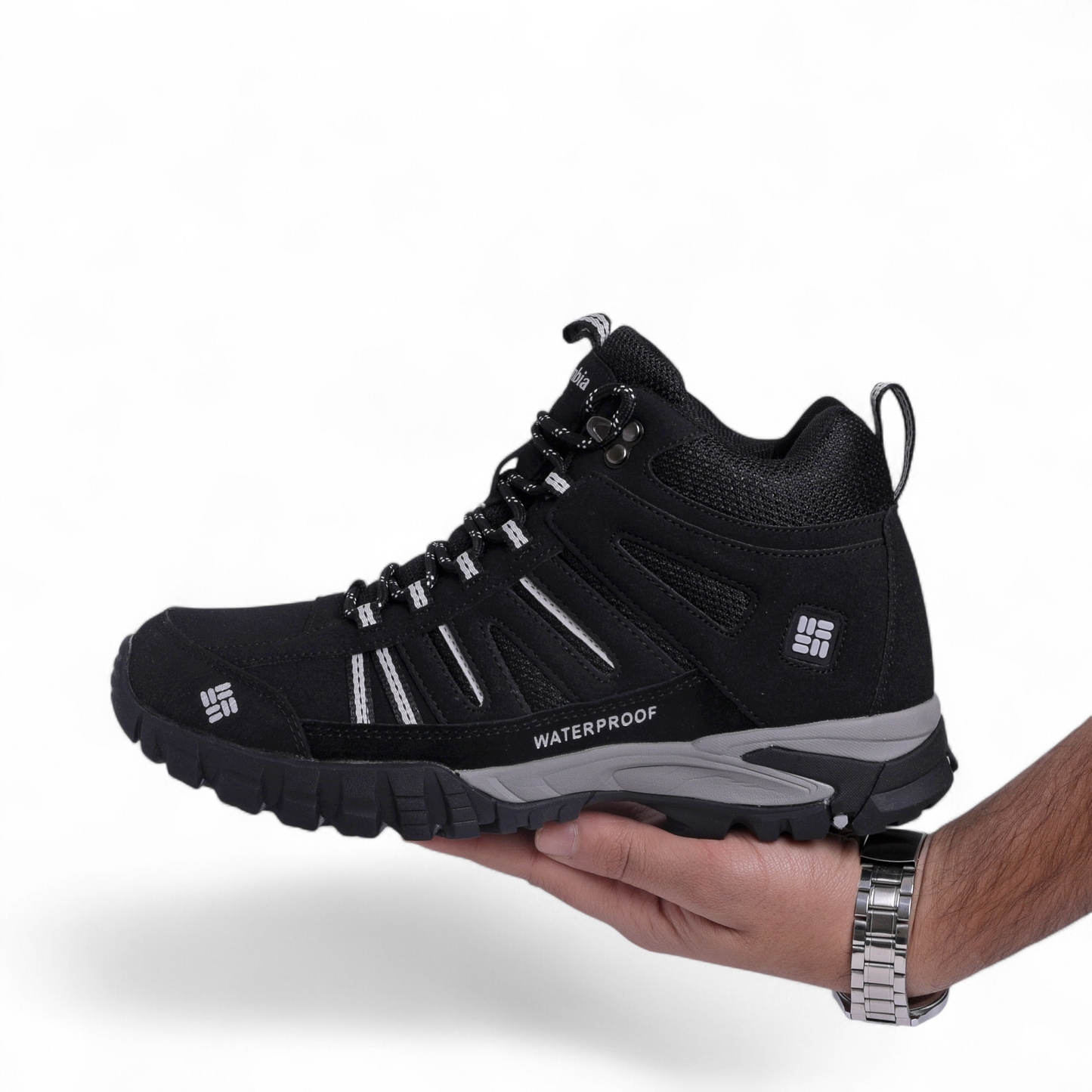 Columbia Men’s Redmond Mid Waterproof – Ri - in Black