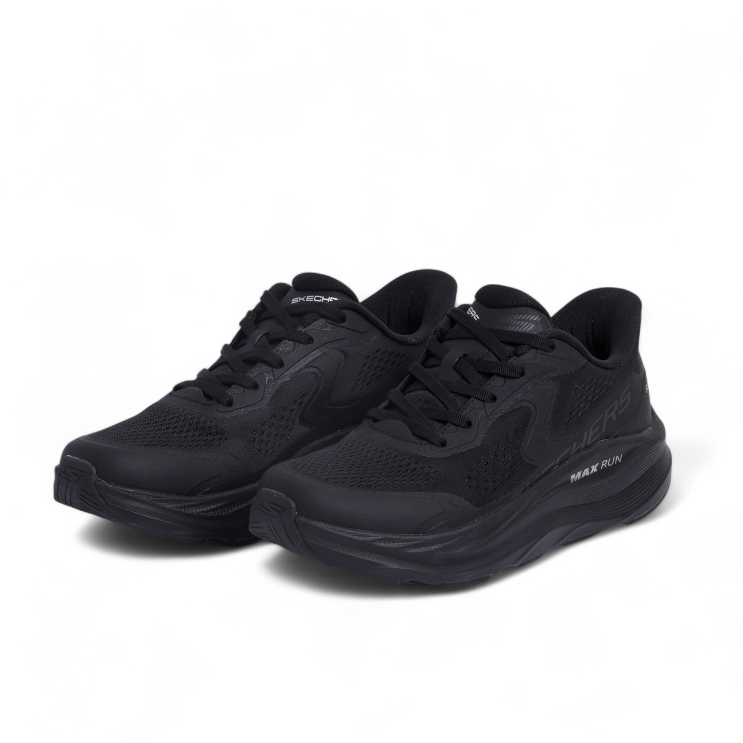 SKECHERS MAX-RUN SLIP-INS – GOODYEAR M-STRIKE Comfort & Performance - YN - in Black