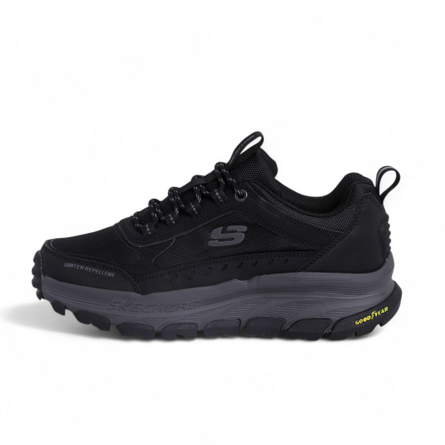 Skechers Hillcrest Water Repellent Trail Shoe S25 - in Black