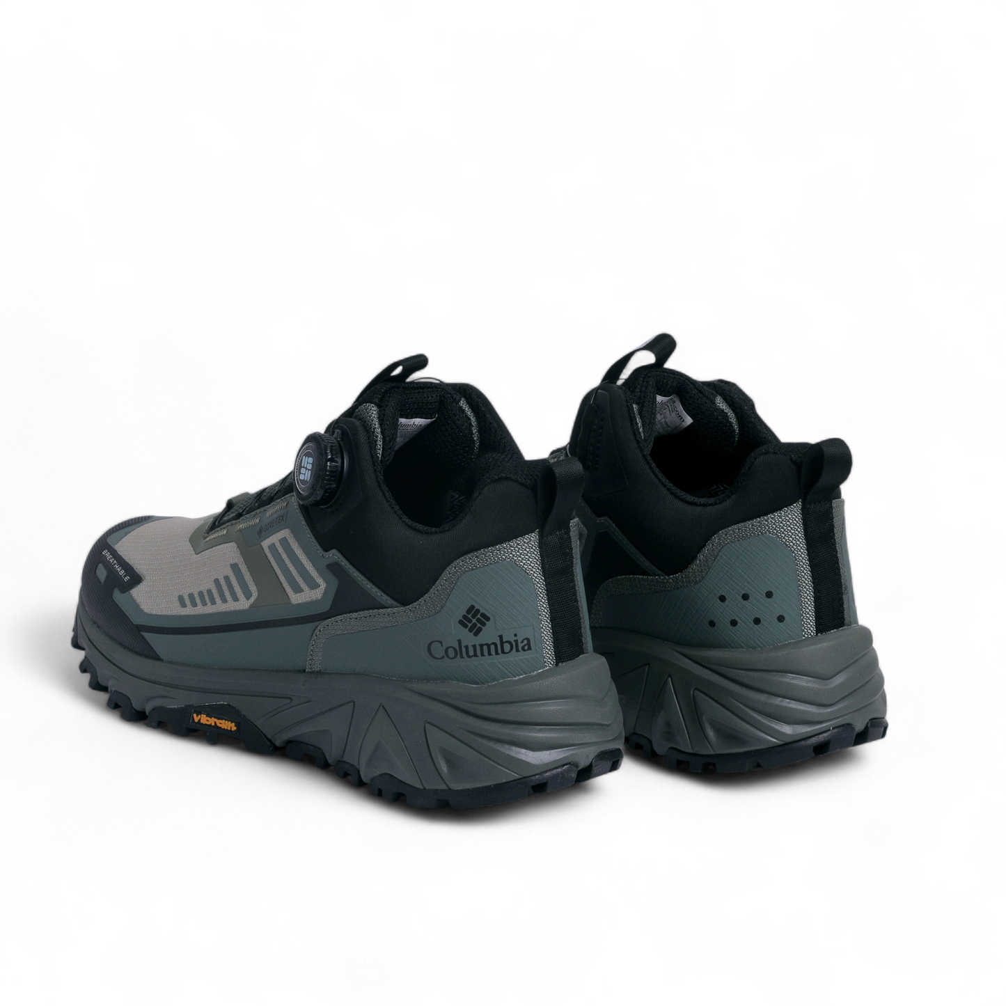 Columbia men's sneakers GTX men's trekking shoes - BL - in Green