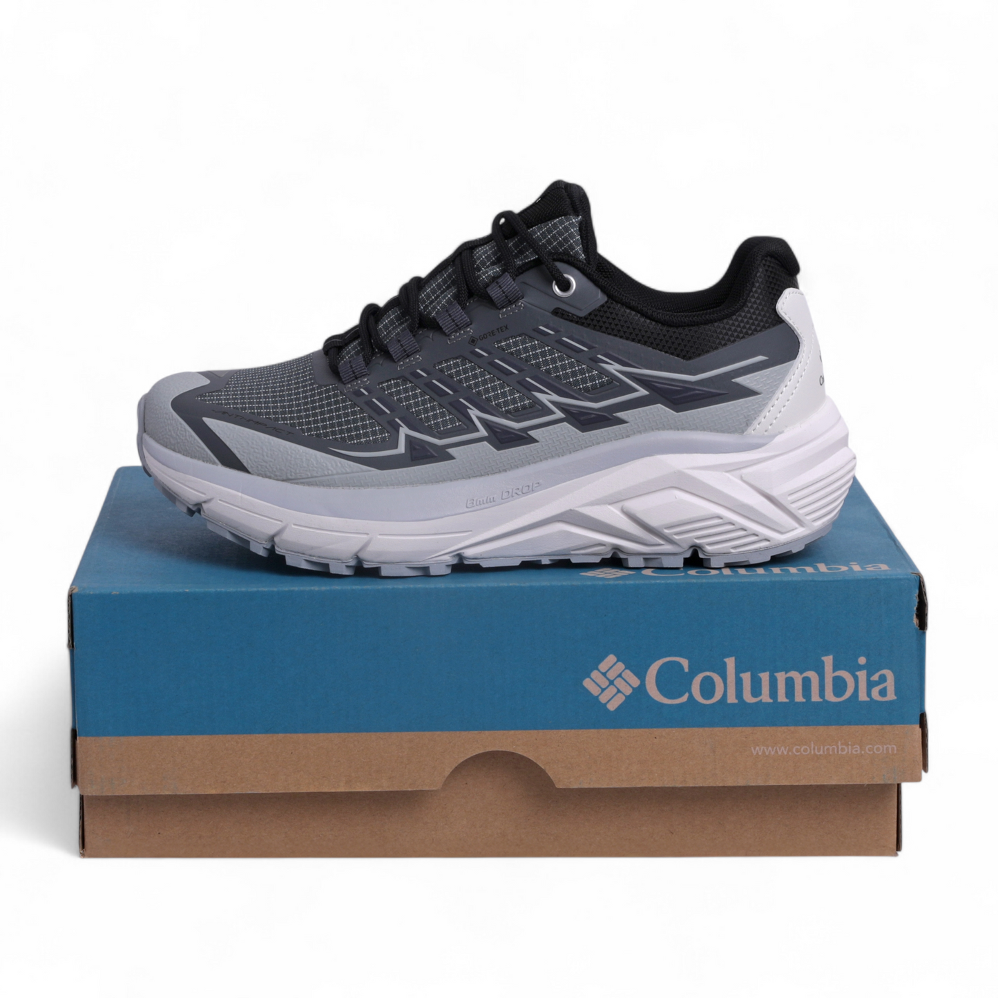 KAILAS Men’s Expedition MAX FLT – Cushioned, Waterproof Trail & Hiking Shoes - CM - in Grey