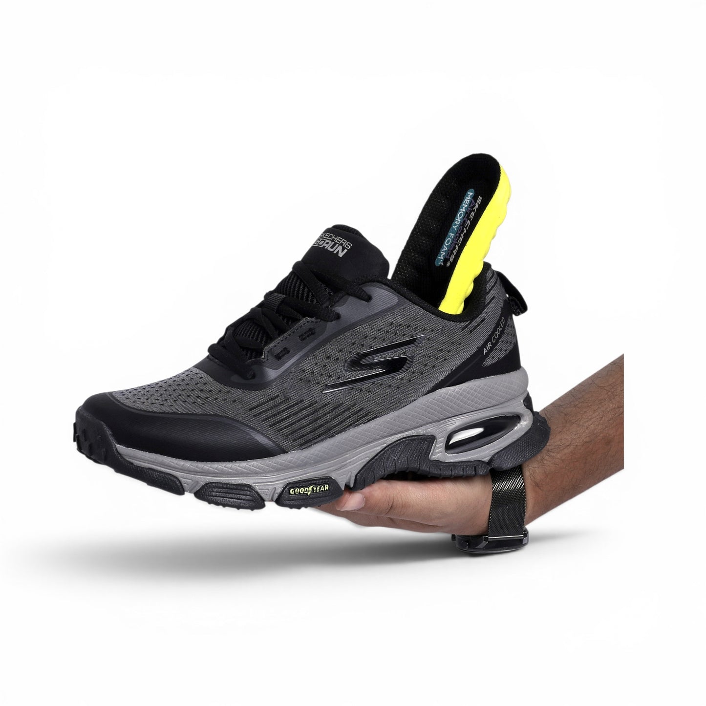 Skechers GO RUN – Lightweight Performance & Everyday Comfort - in Dark grey
