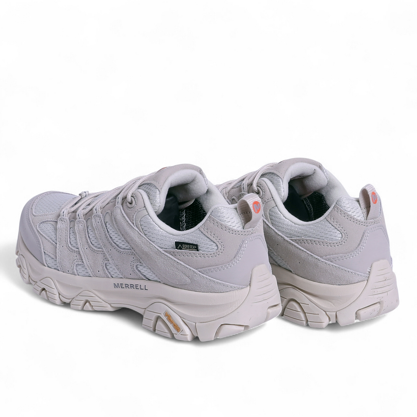 Merrell Moab 3 Gore-Tex - Rugged Performance, All-Day Comfort - ME - in Light Grey