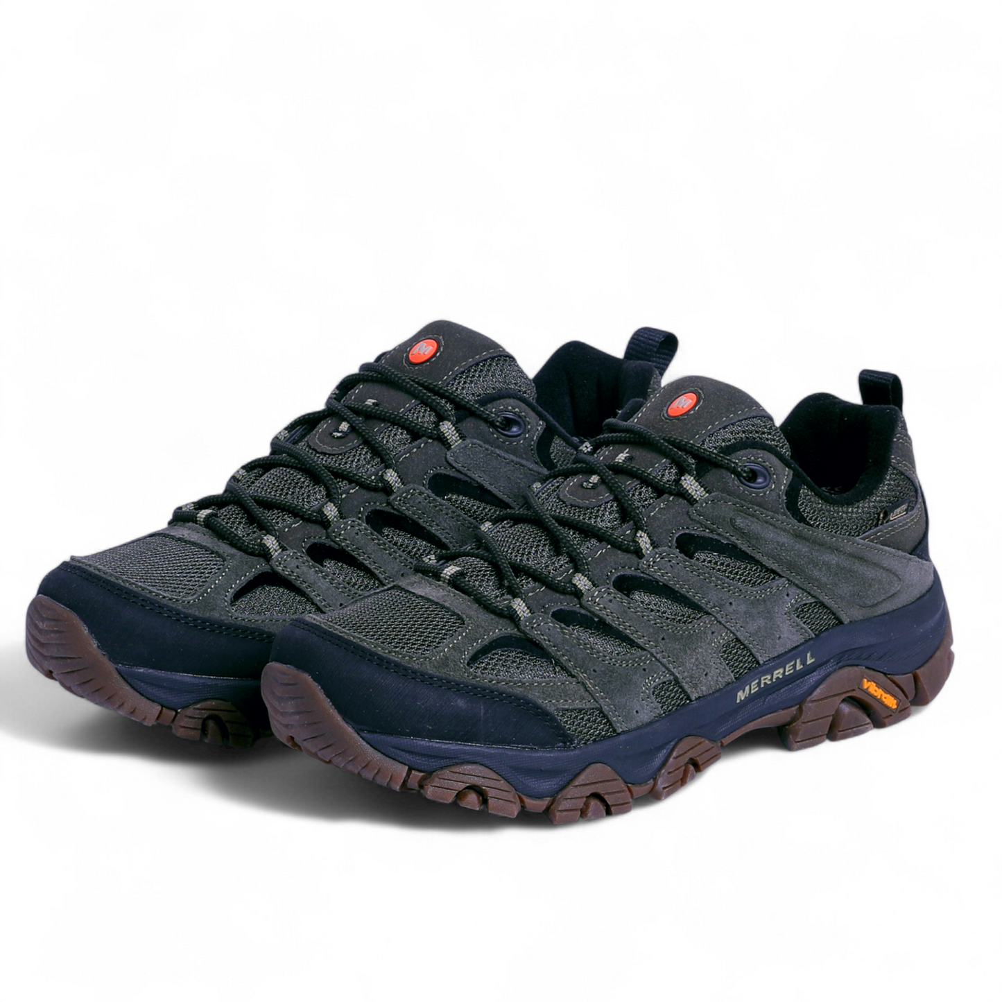 Merrell Moab 3 Gore-Tex - Rugged Performance, All-Day Comfort - ME - in Dark Green