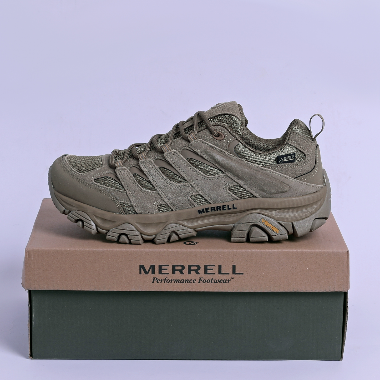 Merrell Moab 3 Gore-Tex - Rugged Performance, All-Day Comfort - ME - in Beige
