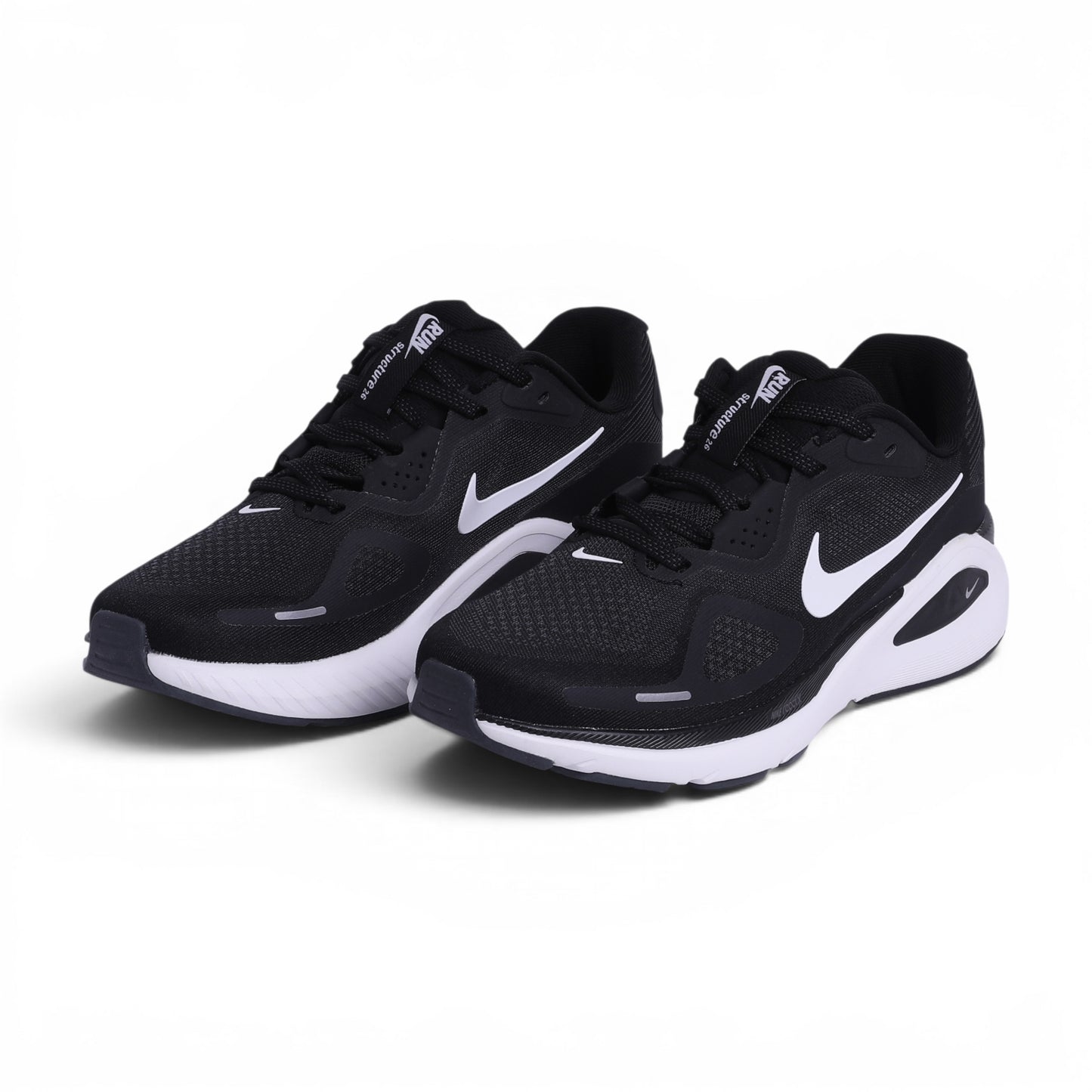 Nike Structure 26 Men’s Road Running Shoes – Stable Comfort for Every Mile - in Black