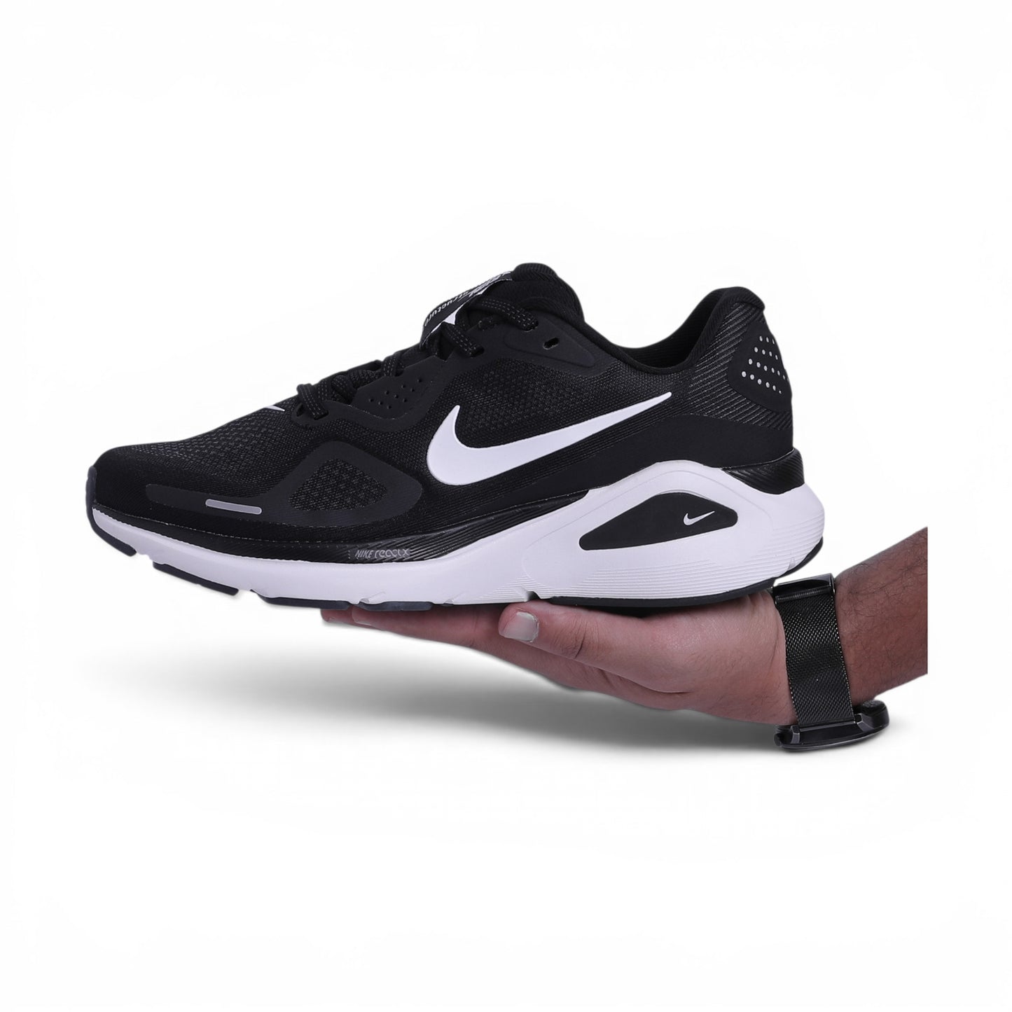 Nike Structure 26 Men’s Road Running Shoes – Stable Comfort for Every Mile - in Black