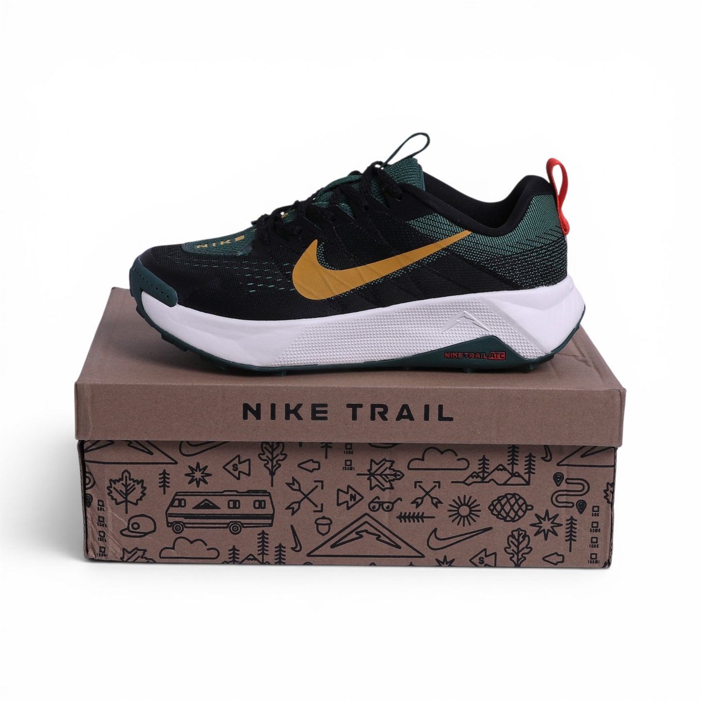 Nike Wildhorse 10 Men’s Trail Running Shoes - in Black×green