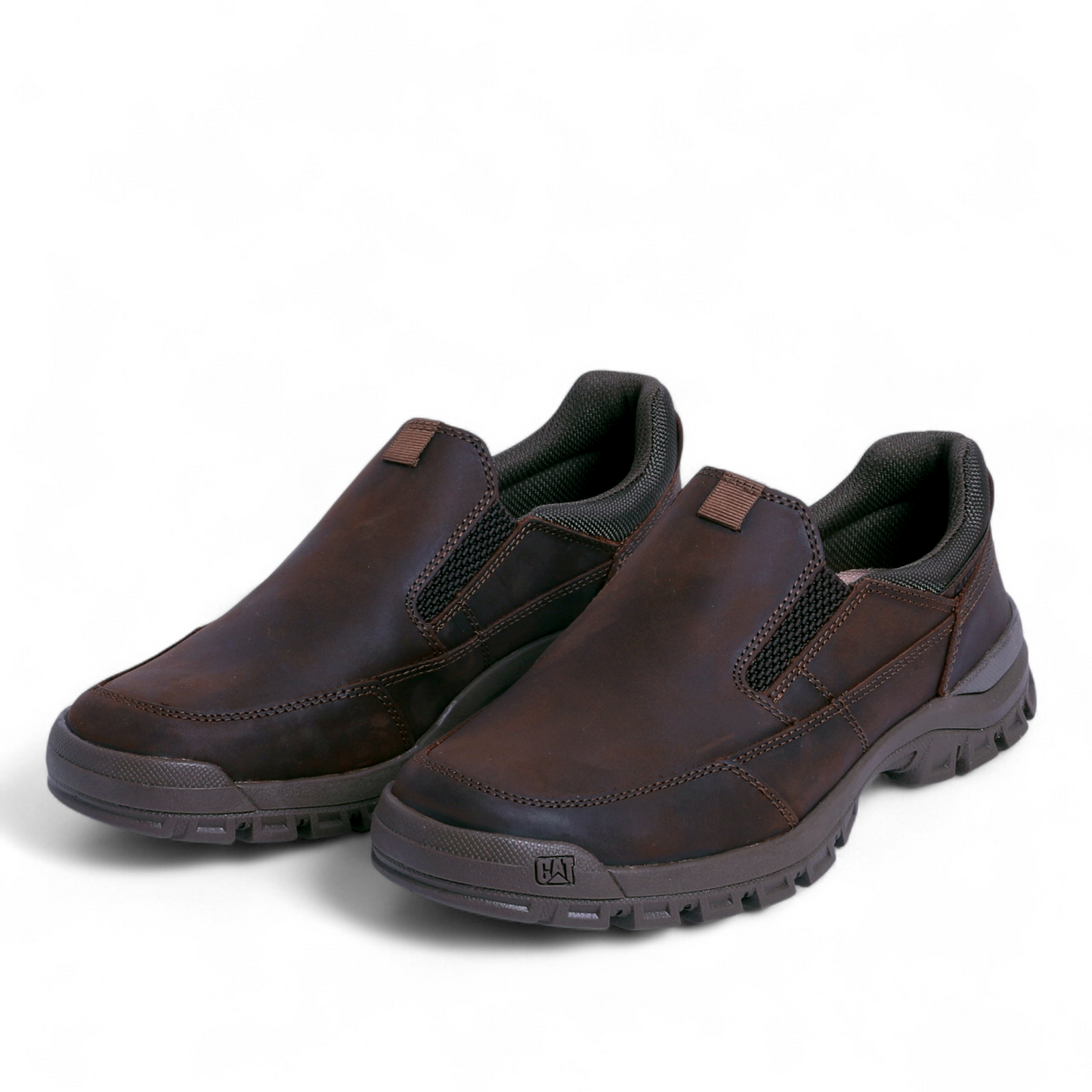 CAT Threshold Slip-On Shoes – Rugged Comfort, Easy Everyday Wear - MSH - in Brown