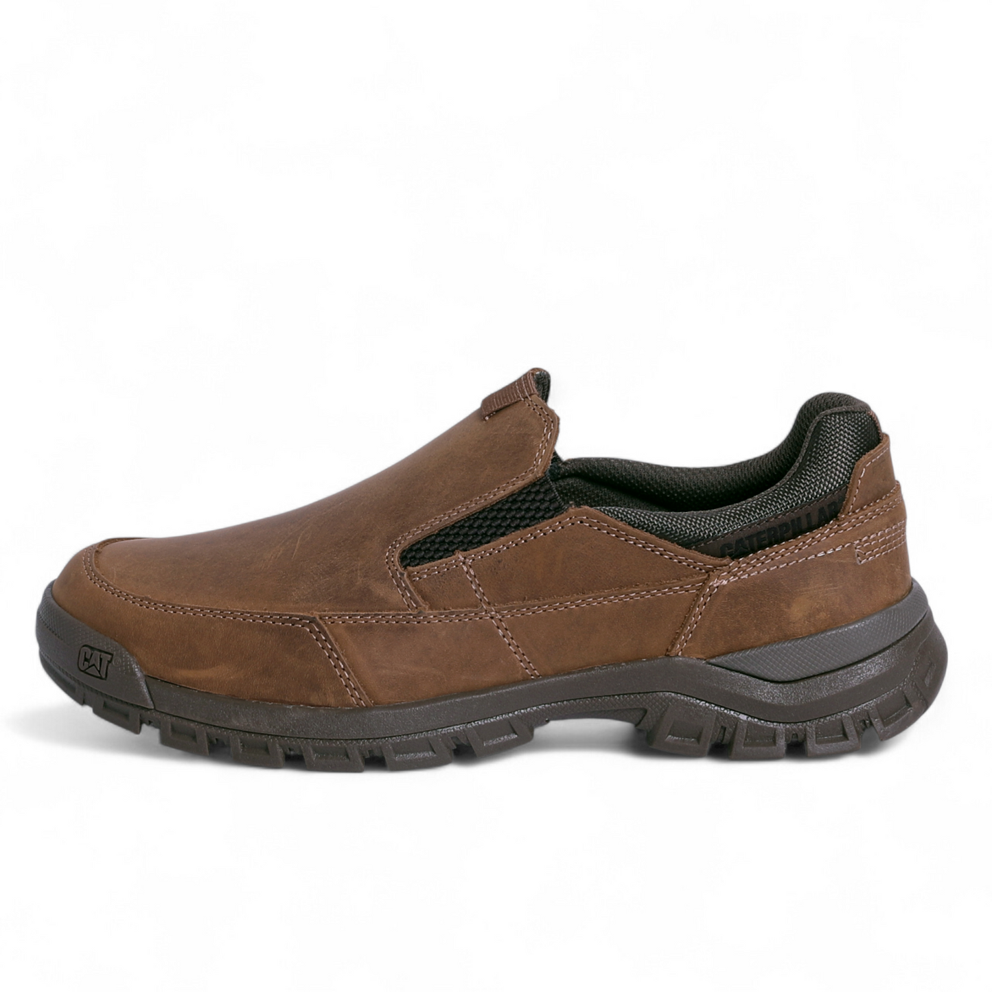 CAT Threshold Slip-On Shoes – Rugged Comfort, Easy Everyday Wear - MSH - in Havana