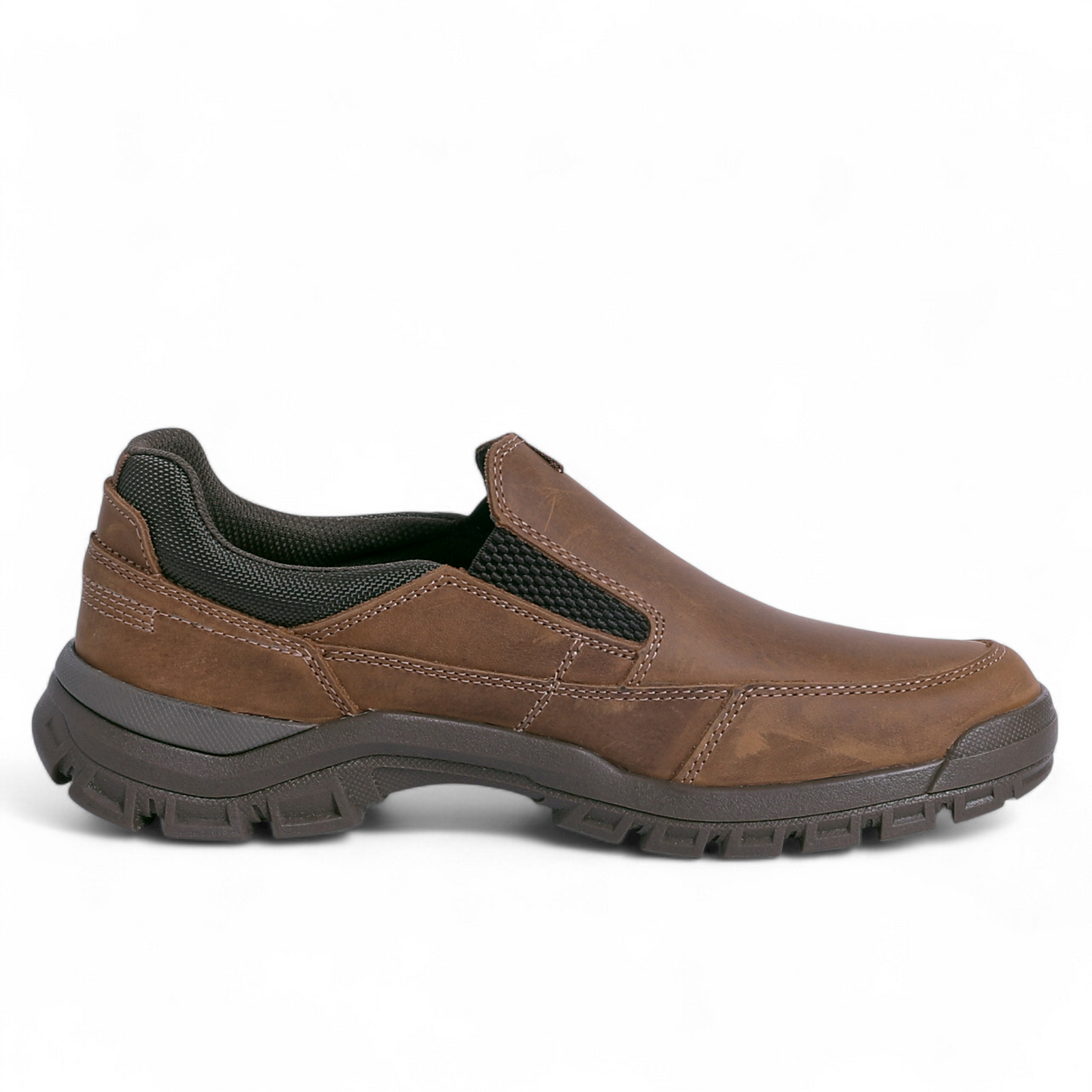 CAT Threshold Slip-On Shoes – Rugged Comfort, Easy Everyday Wear - MSH - in Havana