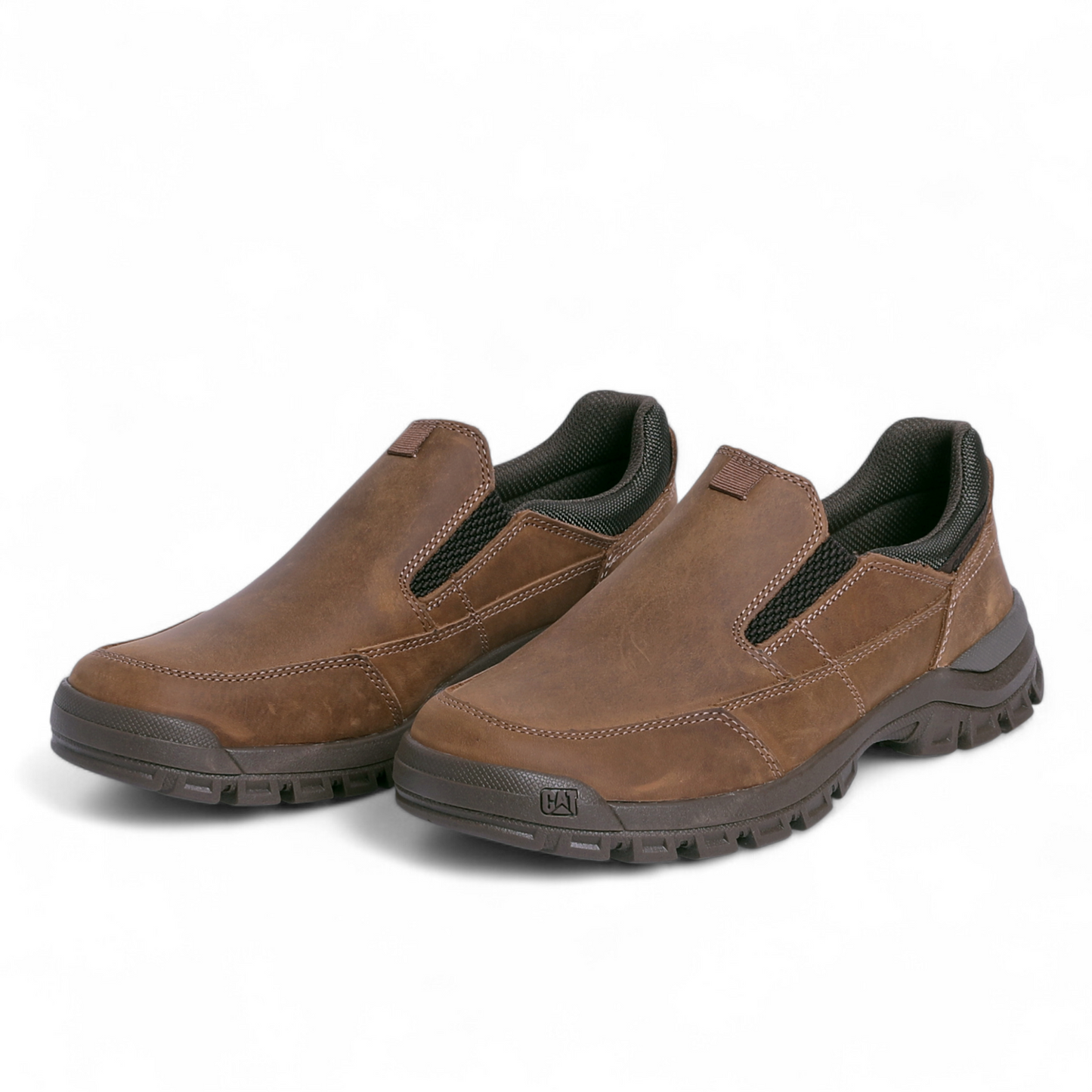 CAT Threshold Slip-On Shoes – Rugged Comfort, Easy Everyday Wear - MSH - in Havana