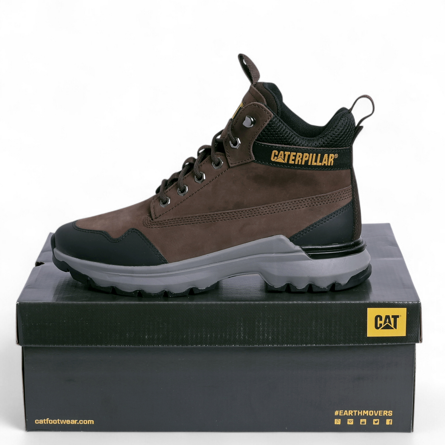 CAT Caterpillar Men’s Colorado WP Sneaker – Rugged Protection, Everyday Comfort - CAR - in Brown