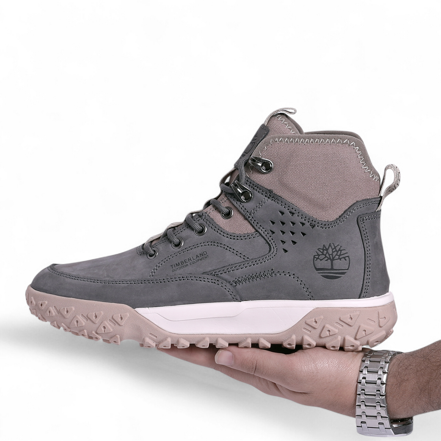 Men’s GreenStride™ Motion 6 Mid Hiking Shoe - TiM - in Grey