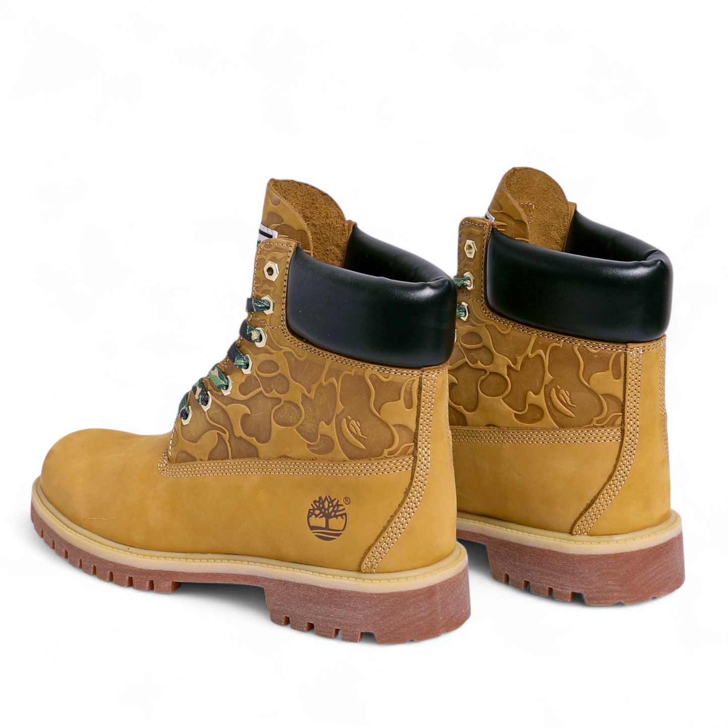 x A Bathing Ape x Undefeated 6-Inch Waterproof Boot - DBA - in Havana