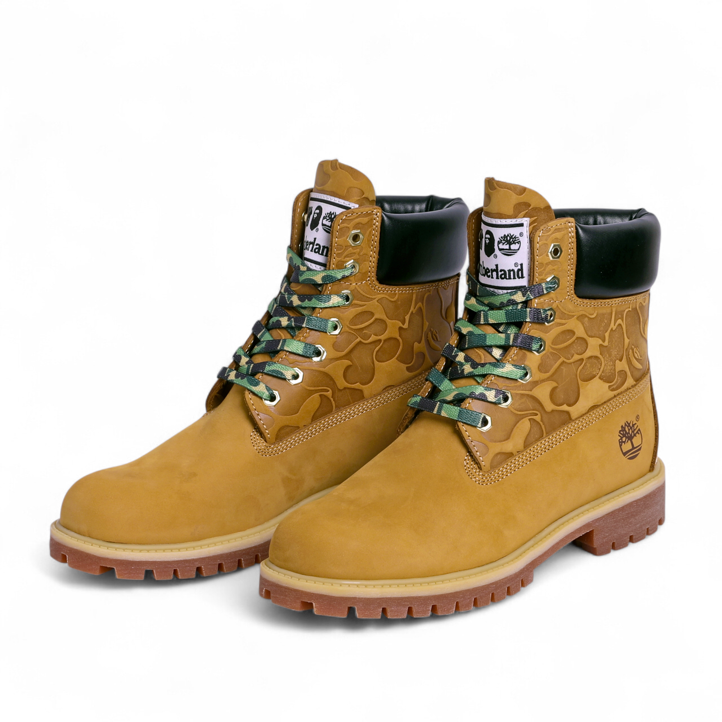x A Bathing Ape x Undefeated 6-Inch Waterproof Boot - DBA - in Havana