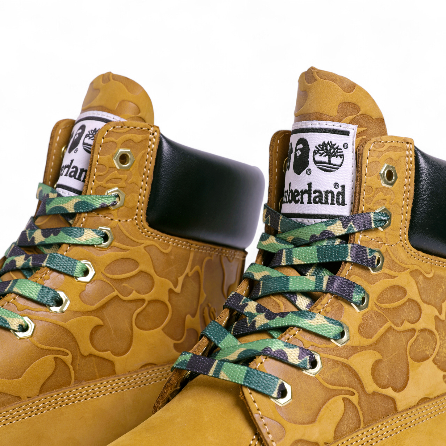 x A Bathing Ape x Undefeated 6-Inch Waterproof Boot - DBA - in Havana