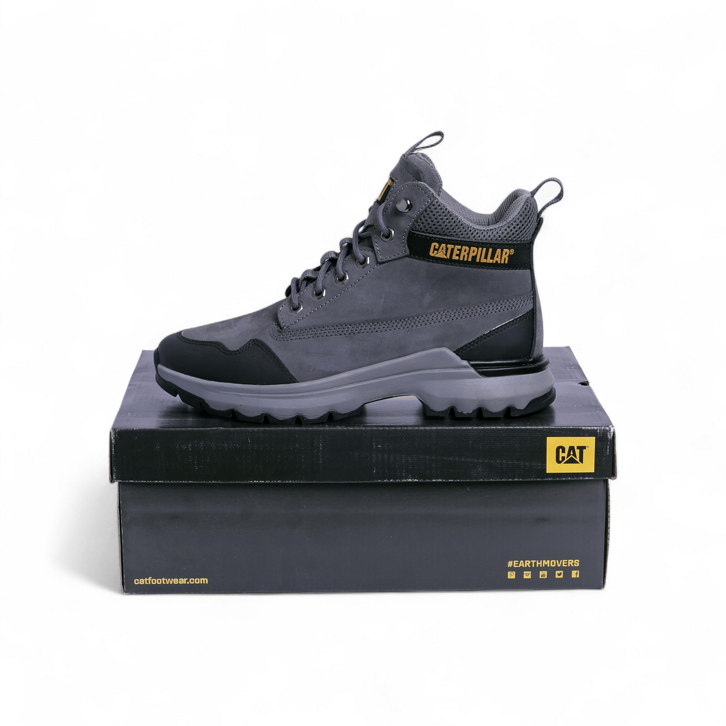 CAT Caterpillar Men’s Colorado WP Sneaker – Rugged Protection, Everyday Comfort - CAR - in Grey
