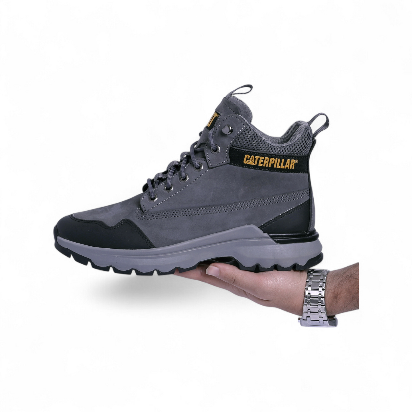 CAT Caterpillar Men’s Colorado WP Sneaker – Rugged Protection, Everyday Comfort - CAR - in Grey