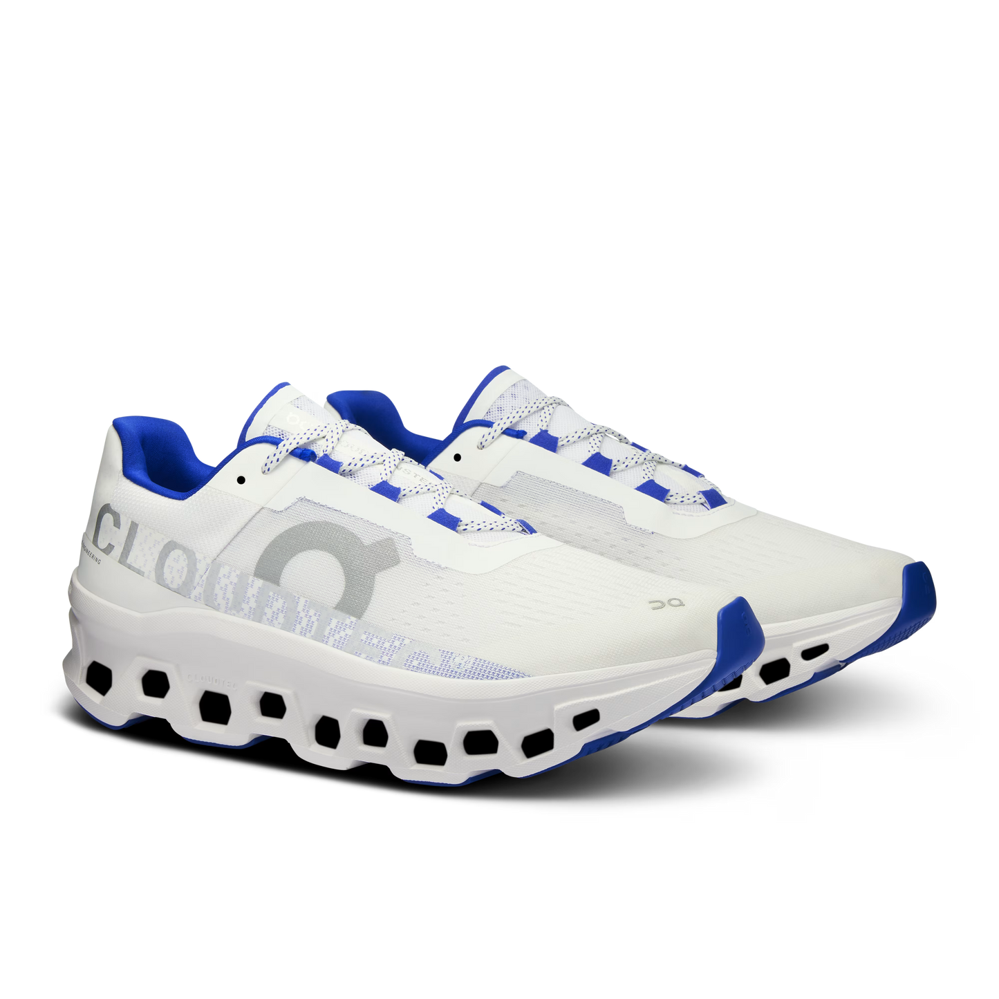 On Running Cloudmonster QC-16 - in White×blue