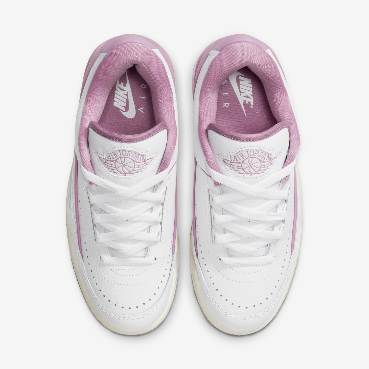 Women's Air Jordan 2/3 WMNS Orchid -AIR-50 - in White