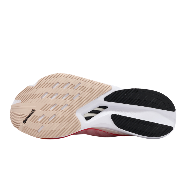 Adidas Adizero Boston 12 - Performance Running Shoes - TON - in White×orange