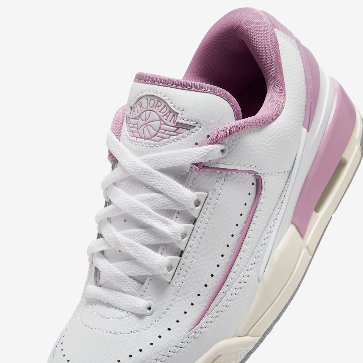 Women's Air Jordan 2/3 WMNS Orchid -AIR-50 - in White