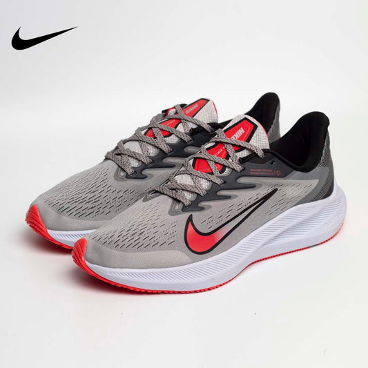 Nike air zoom running shoes WF - in grey×red