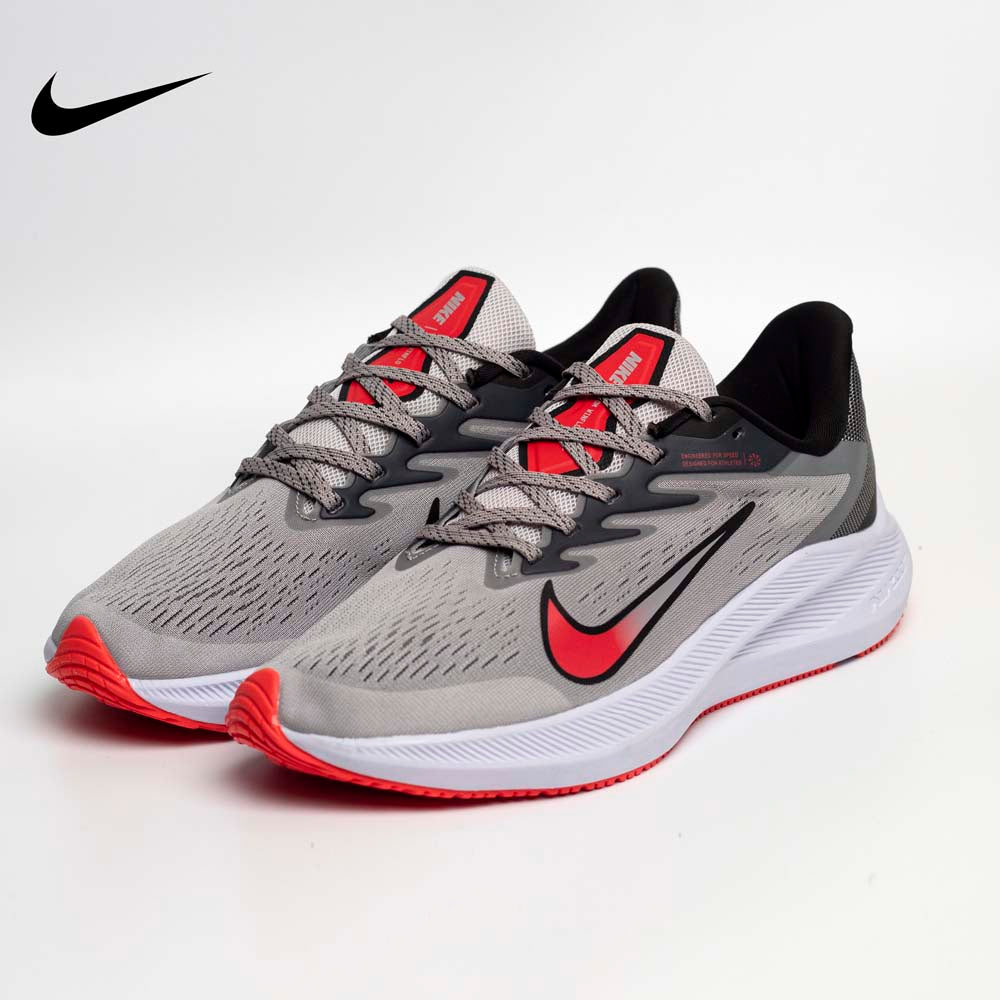 Nike air zoom running shoes WF - in grey×red