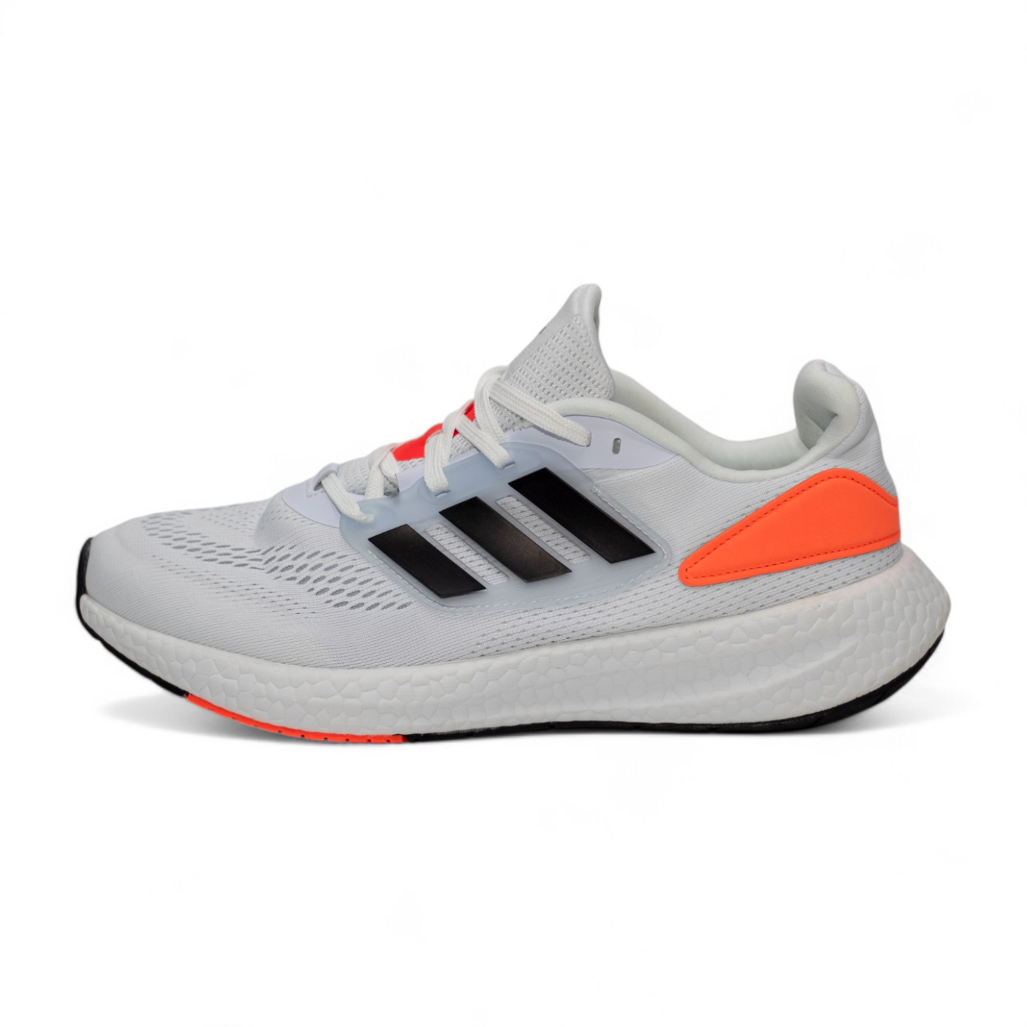 Adidas pureboost running shoes UB - in white×orange